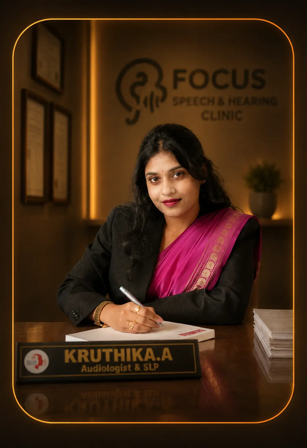 Ms. Kruthika A Portrait